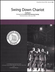Swing Down Chariot TTBB choral sheet music cover
